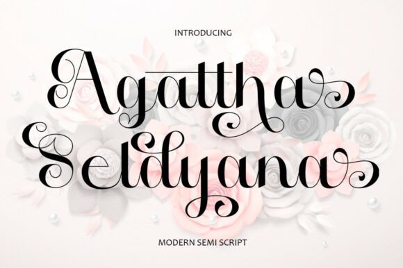 Agattha Seldyana Font: Elevating Small Business Branding