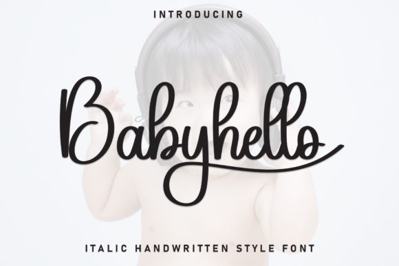 Babyhello Font: Elevating Handmade Labels and Packaging