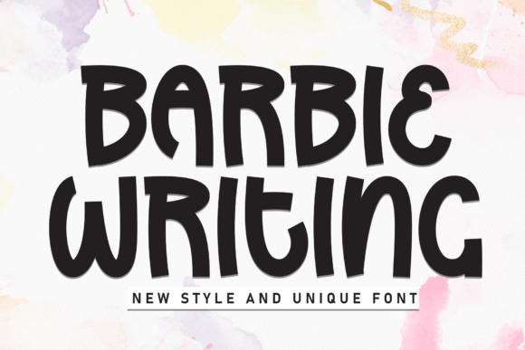 Barbie Writing Font: Whimsical Branding for Small Business