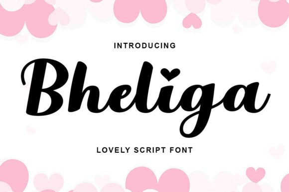 Bheliga Font: Adding Joy to Brand Identity Design
