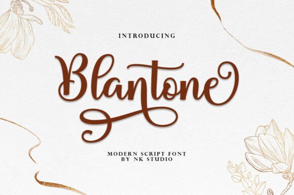 Blantone Font: Adding Warmth to Digital Layouts