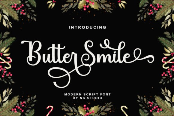 Butter Smile Font Review: Elegant Script for Branding