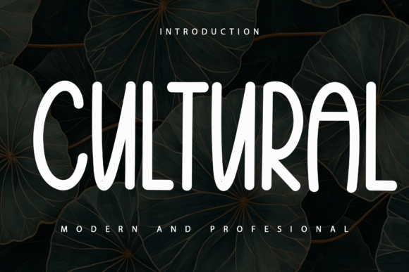 Cultural Font: Elevating Editorial Design with Handwritten Style