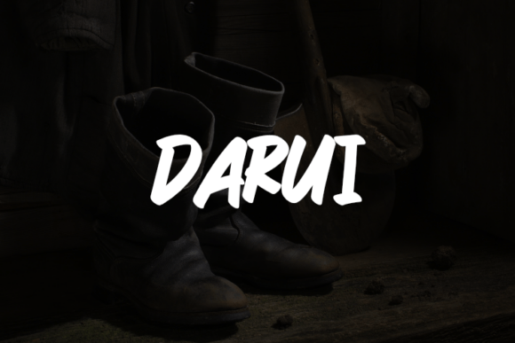 Darui Font: Elevating Handmade Labels and Apparel