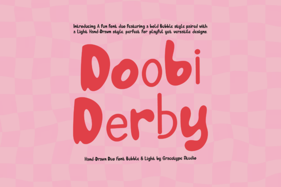 Dooby Derby Font: Playful Branding for Small Business
