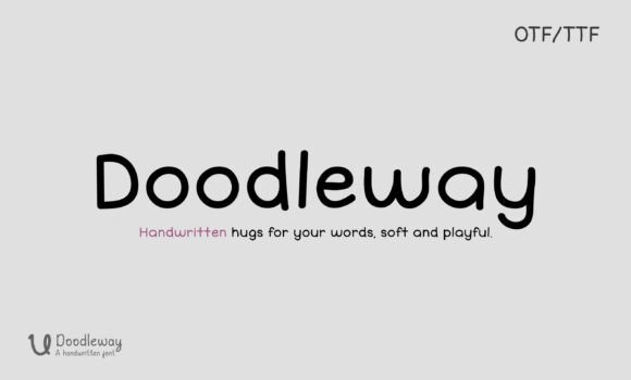 Doodleway Font: Adding Handwritten Warmth to Web Design