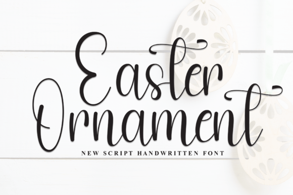 Easter Ornament Font: A Designer’s Branding Test