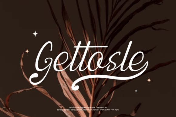 Gettosle Font: Elevating Handmade Labels & Cards