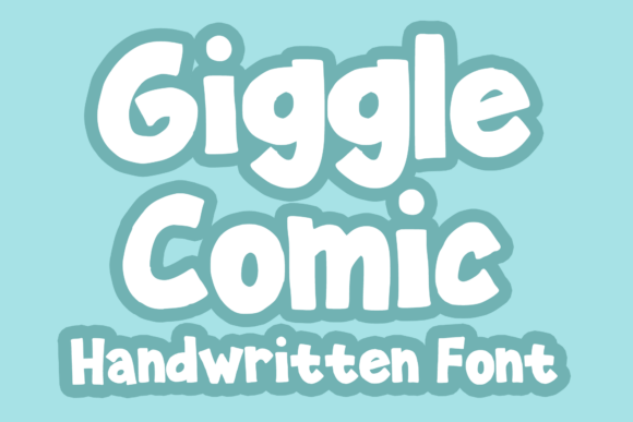 Giggle Comic Font: Bold Editorial Typography