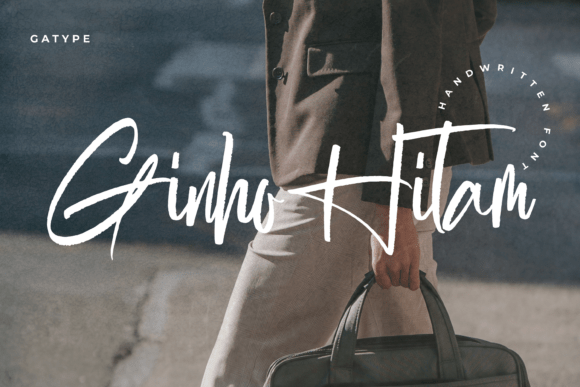 Ginho Hitam Font: Elevating Editorial Design