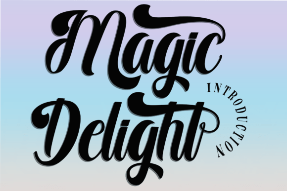 Magic Delight Font: An Editorial Design Review