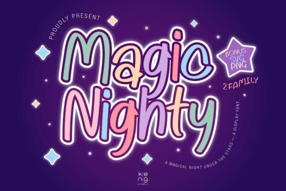 Magic Nighty Font: Elevating Campaign Visuals
