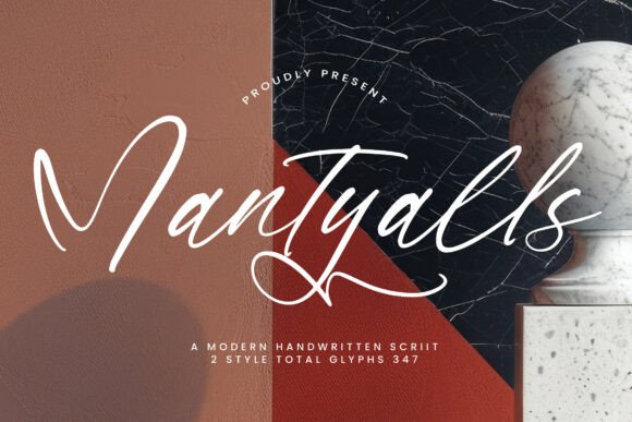Mantyalls Font Review: A Script Typeface for Modern Branding