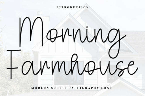 Morning Farmhouse Font: Elevate Digital Campaigns