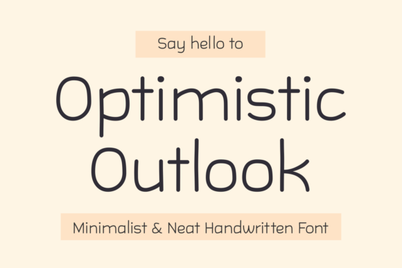 Optimistic Outlook Font: A Web Designer’s Review