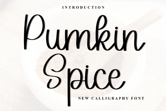 Pumkin Spice Font: A Creative Typeface for Campaigns