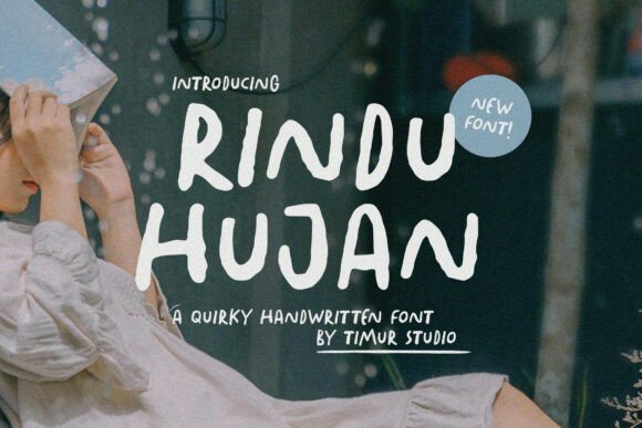 Rindu Hujan Font: Adding Warmth to Brand Visuals