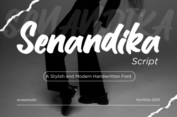 Senandikascript Font: Elevating Campaign Visuals