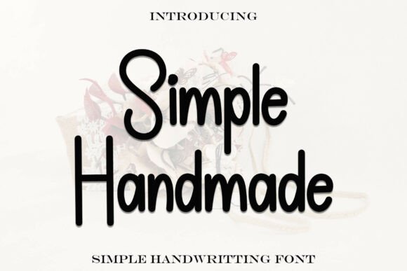 Simplehandmade Font for Modern Web Design