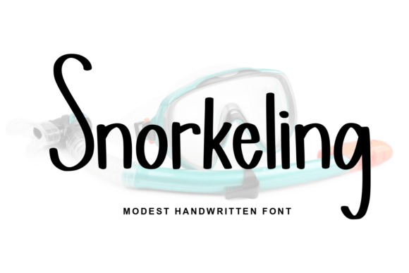 Snorkeling Font Review: Digital Layout Testing