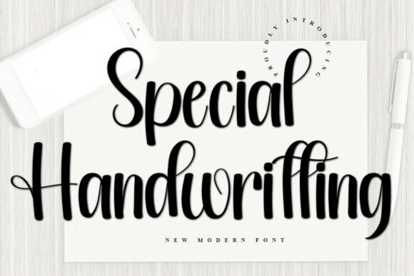 Special Handwritten Font for Digital Marketing