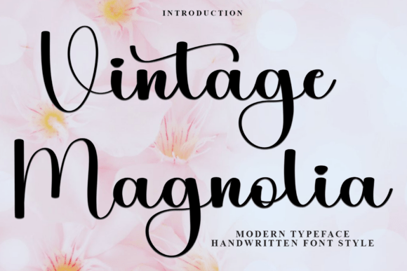 Vintage Magnolia Font: A Designer’s Branding Test